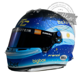 Franco Colapinto F1 2024 Qatar Grand Prix Replica Helmet Scale 1:1