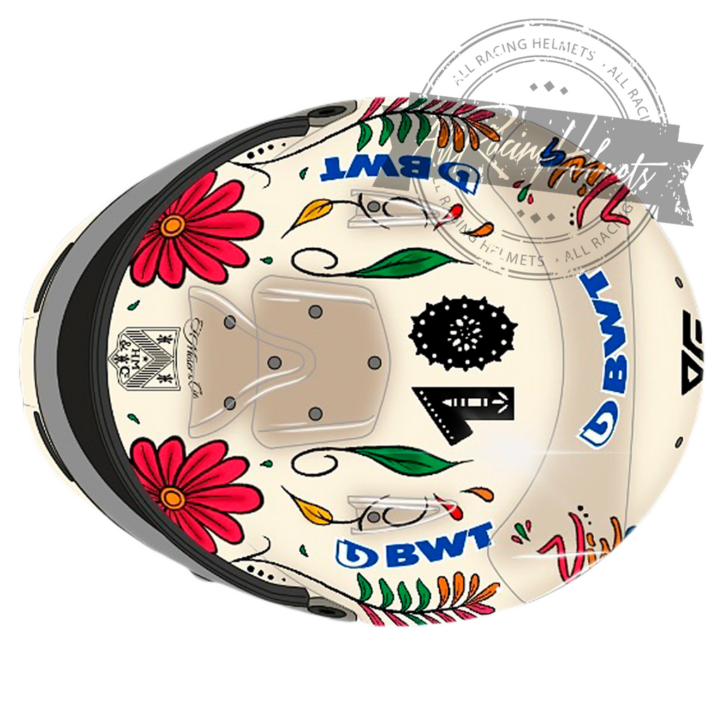 Pierre Gasly 2024 Mexico GP F1 Replica Helmet Scale 11 All Racing