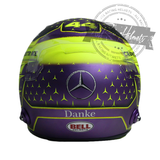 Lewis Hamilton 2024 Abu Dhabi F1 Replica Helmet Scale 1:1