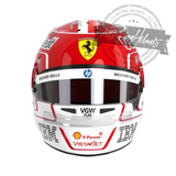 Charles Leclerc 2025 F1 Replica Helmet Scale 1:1