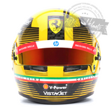 Carlos Sainz 2024 F1 Monza Grand Prix Replica Helmet Scale 1:1