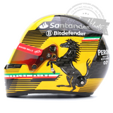 Carlos Sainz 2024 F1 Monza Grand Prix Replica Helmet Scale 1:1