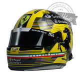 Carlos Sainz 2024 F1 Monza Grand Prix Replica Helmet Scale 1:1