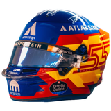 Carlos Sainz 2025 F1 Replica Helmet Scale 1:1