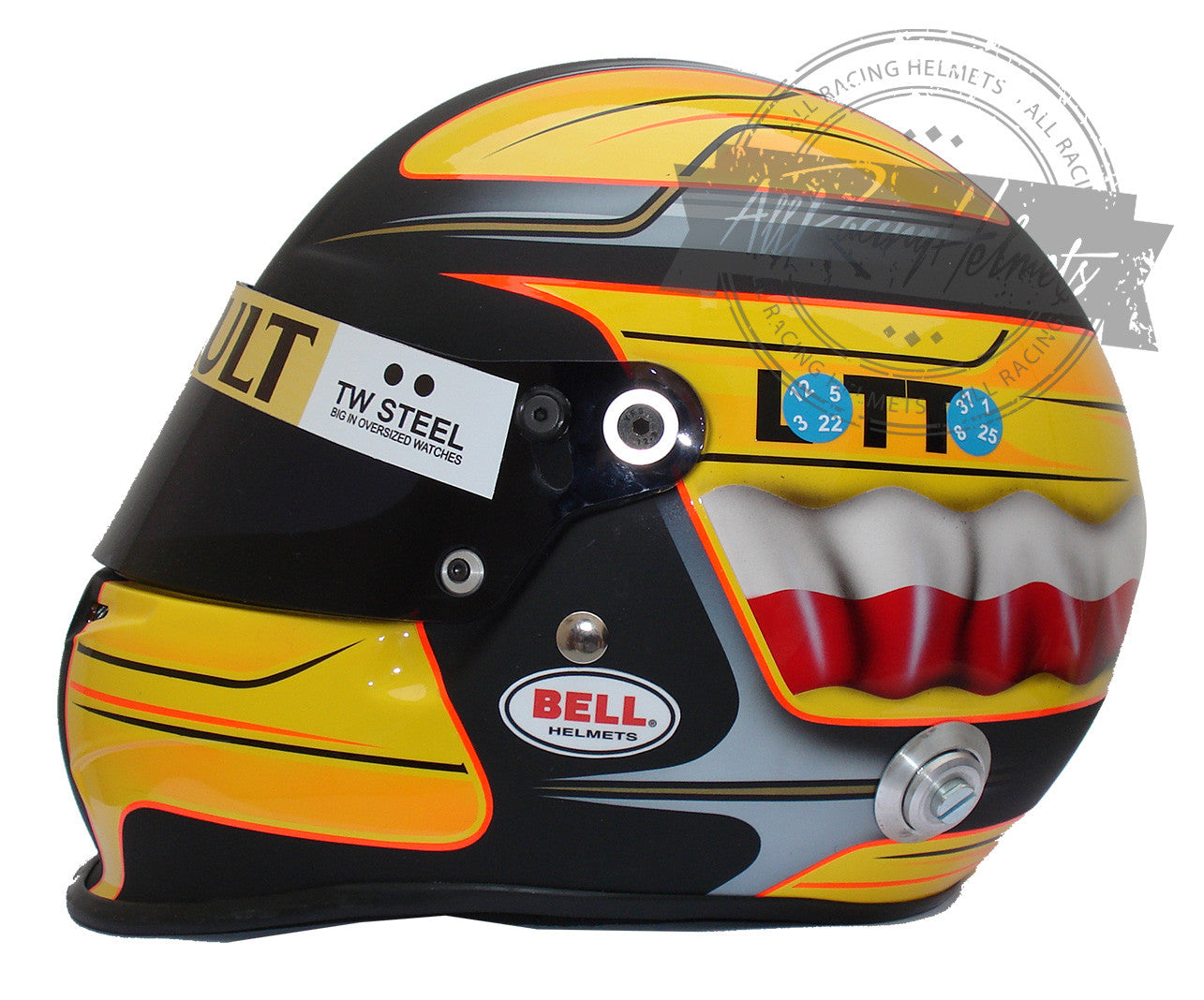 Robert Kubica 2010 F1 Replica Helmet Scale 1:1 – All Racing 